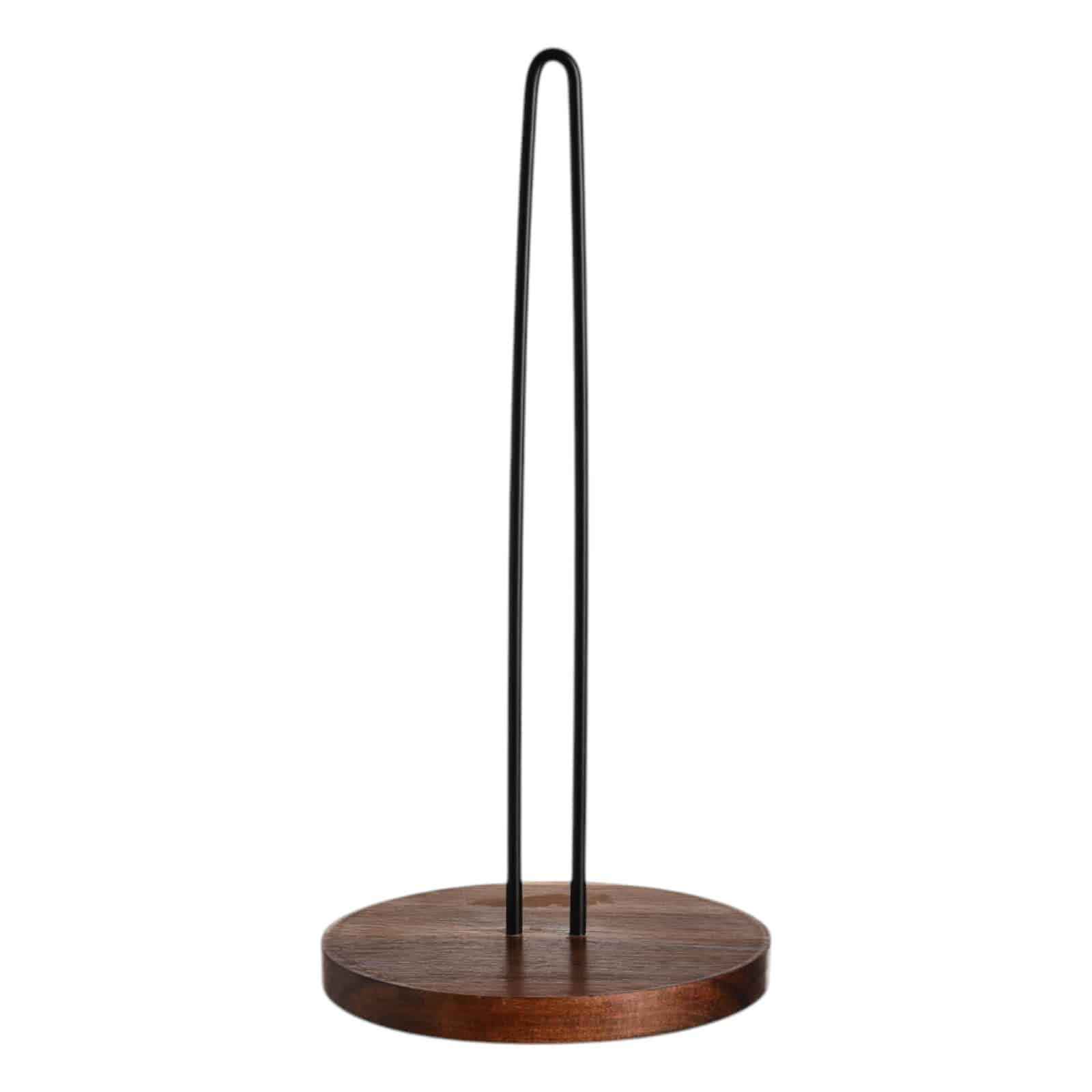 Küchenrollenhalter Schwarz, ⌀ 14 cm, H 290 mm