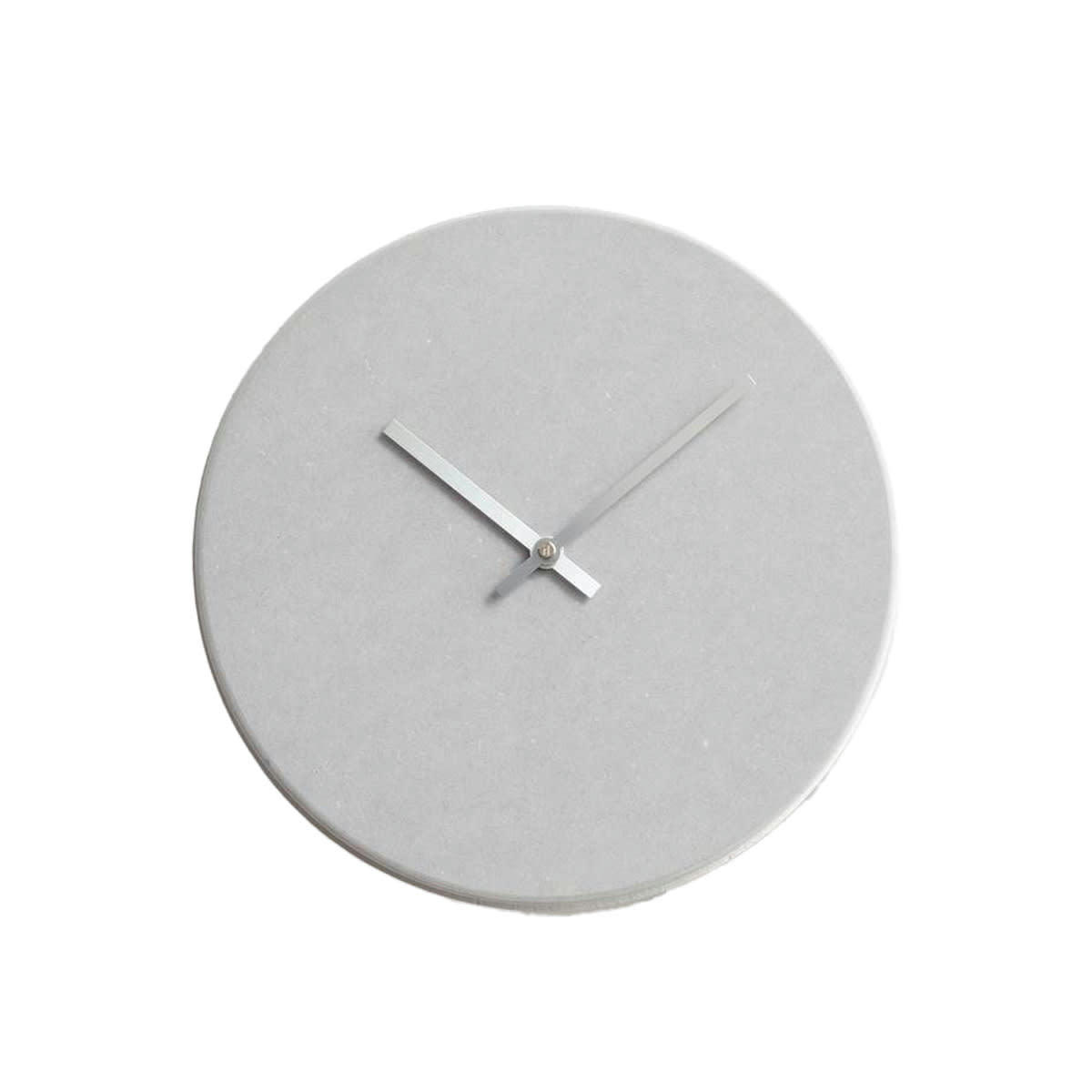 - Horloge murale en bois gris D28cm