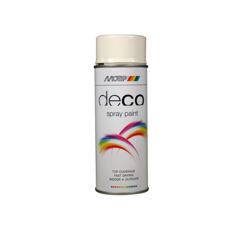 Peinture Deco Paint blanc pur brillante 0,1 L MOTIP