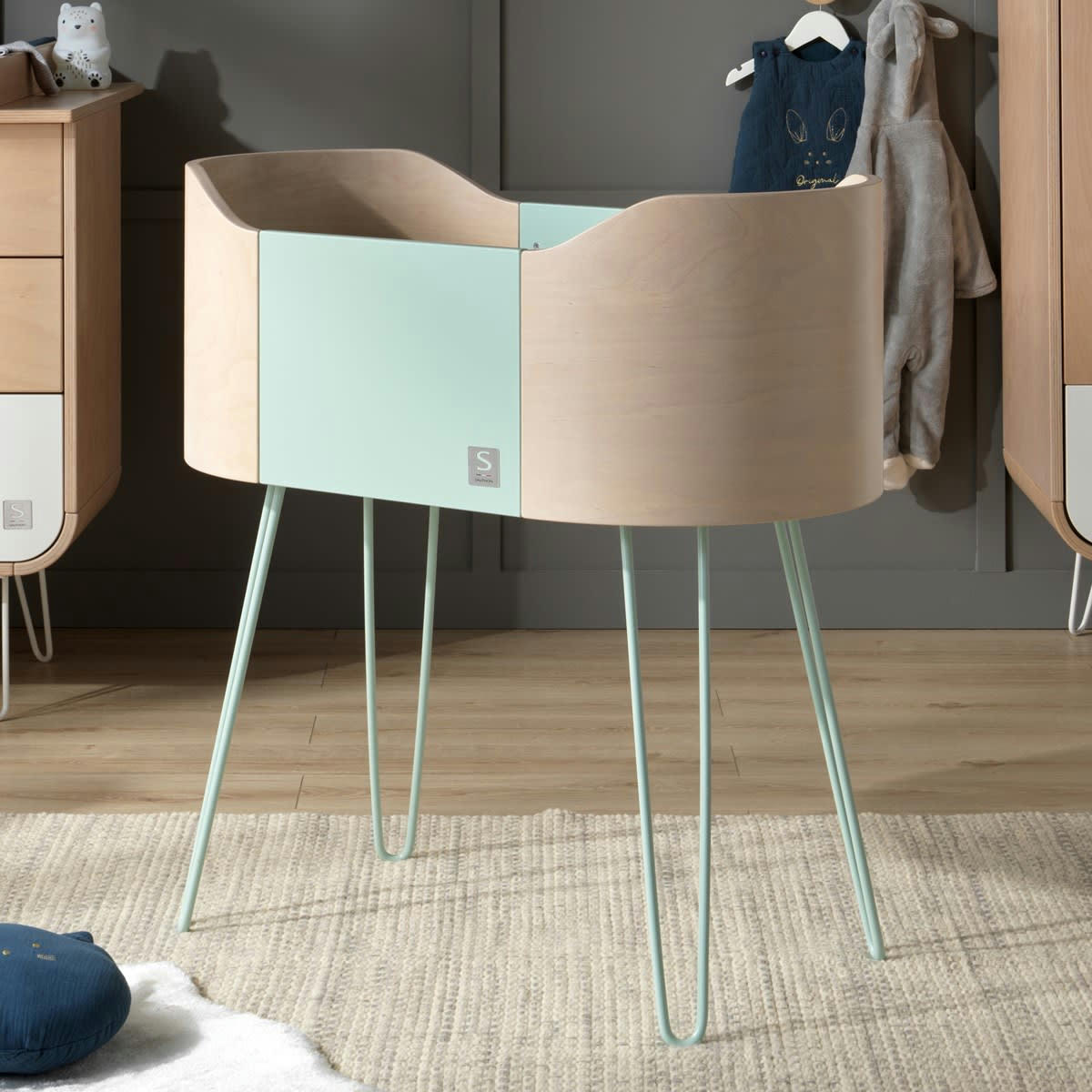 GALOPIN - Berceau pieds métal