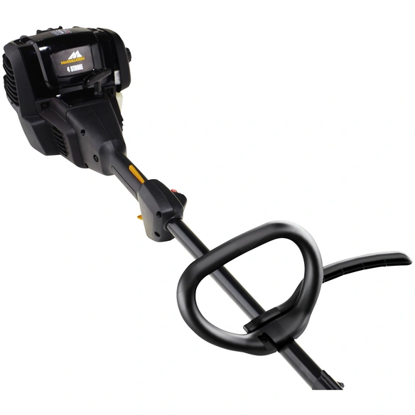 Benzin-Motorsense, Schnittkreis: 43 cm Faden / 25,5 cm Messer