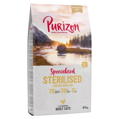 Purizon Adult Sterilised Grain-Free Chicken & Fish