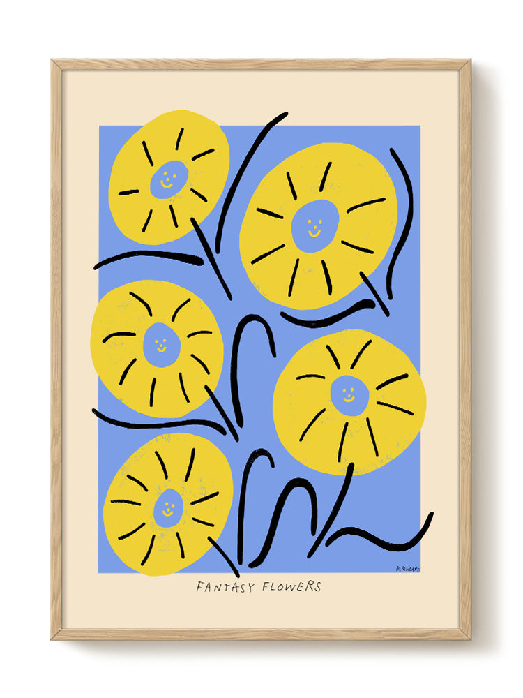 Madelen - Fantasy Flowers I - PSTR studio Kunst Poster