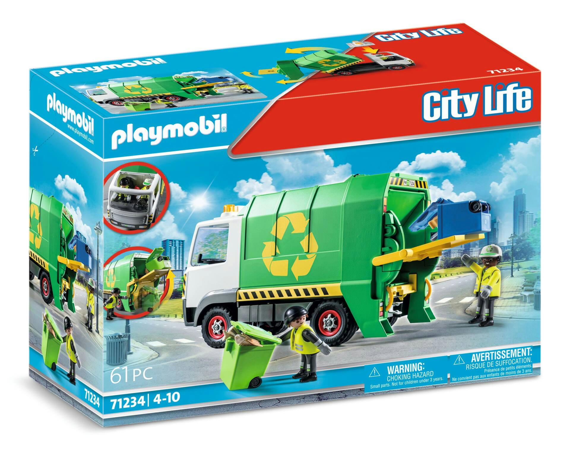 Playmobil Reduce, Reuse, Recycle Recycling Truck