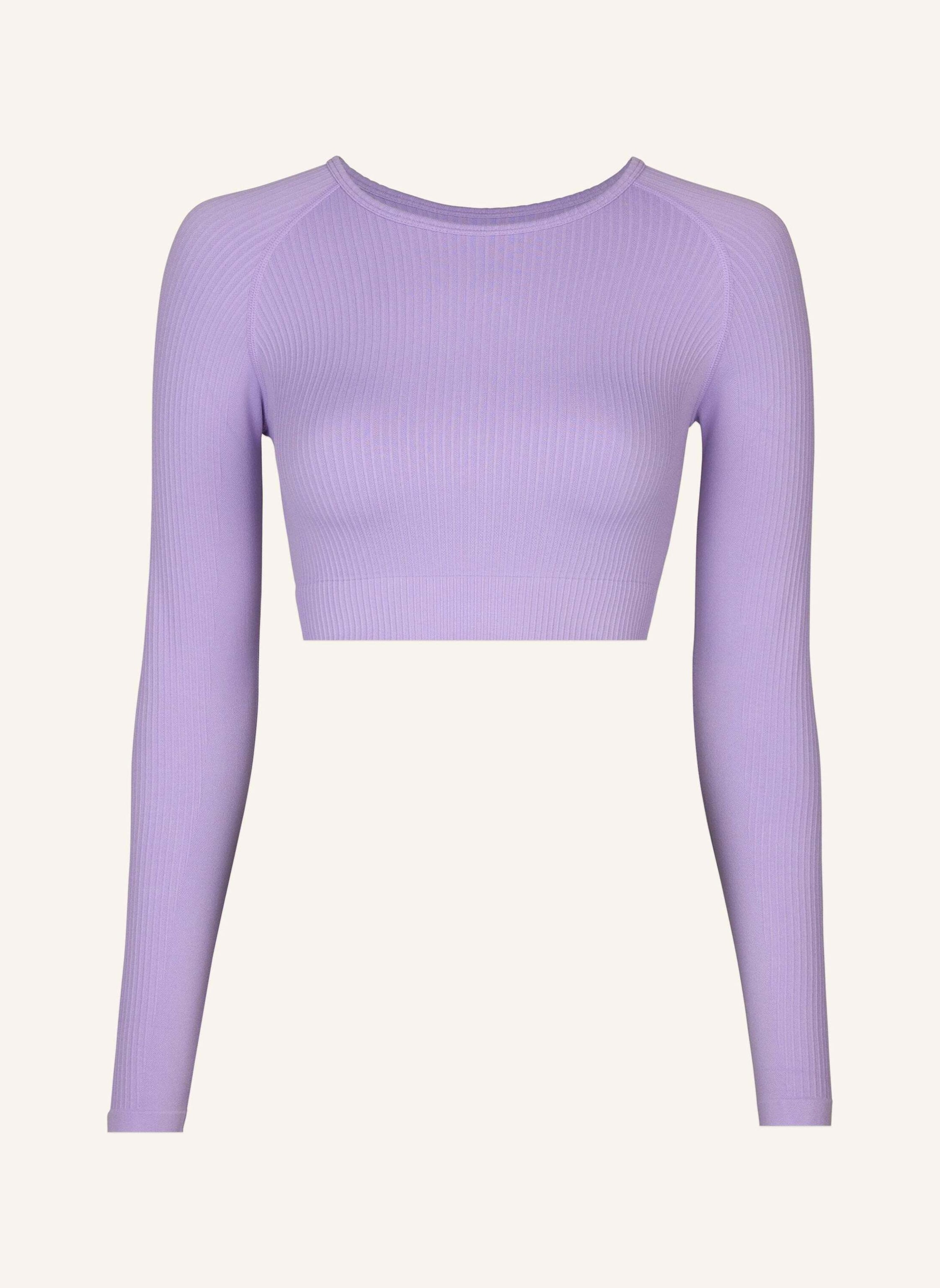 SNOCKS Geripptes Sportshirt langarm