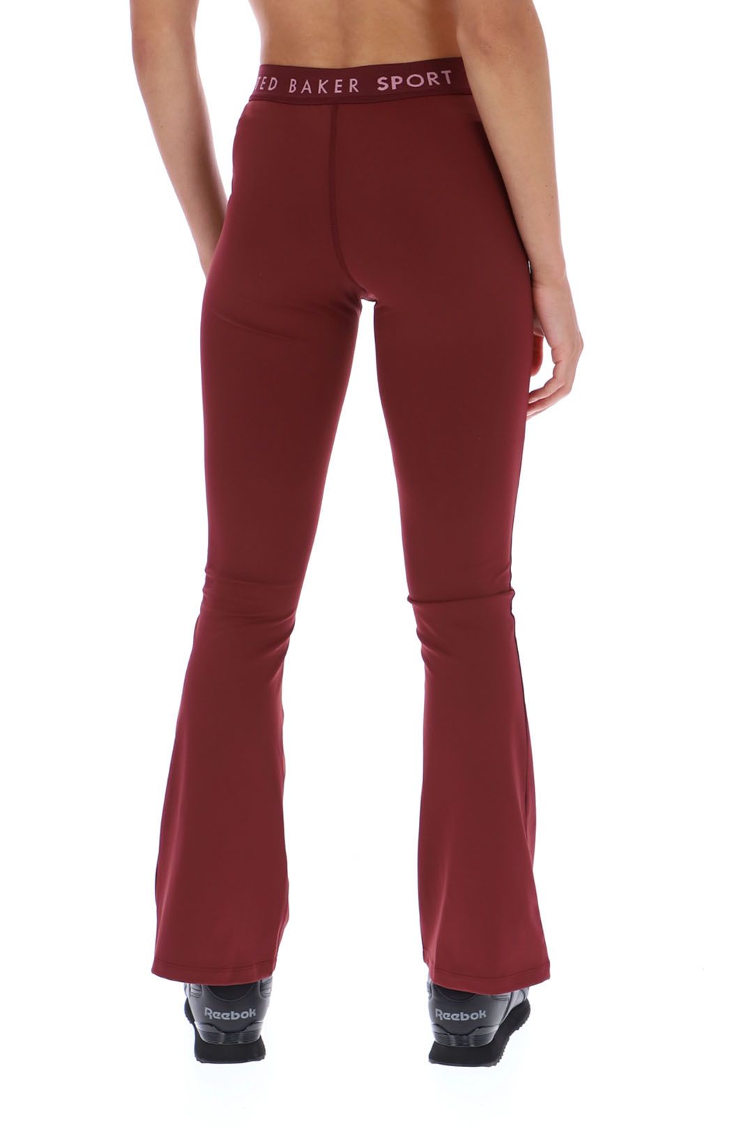 Ted Baker Tb Sport Christine Essentials Flare Legging Burgundy