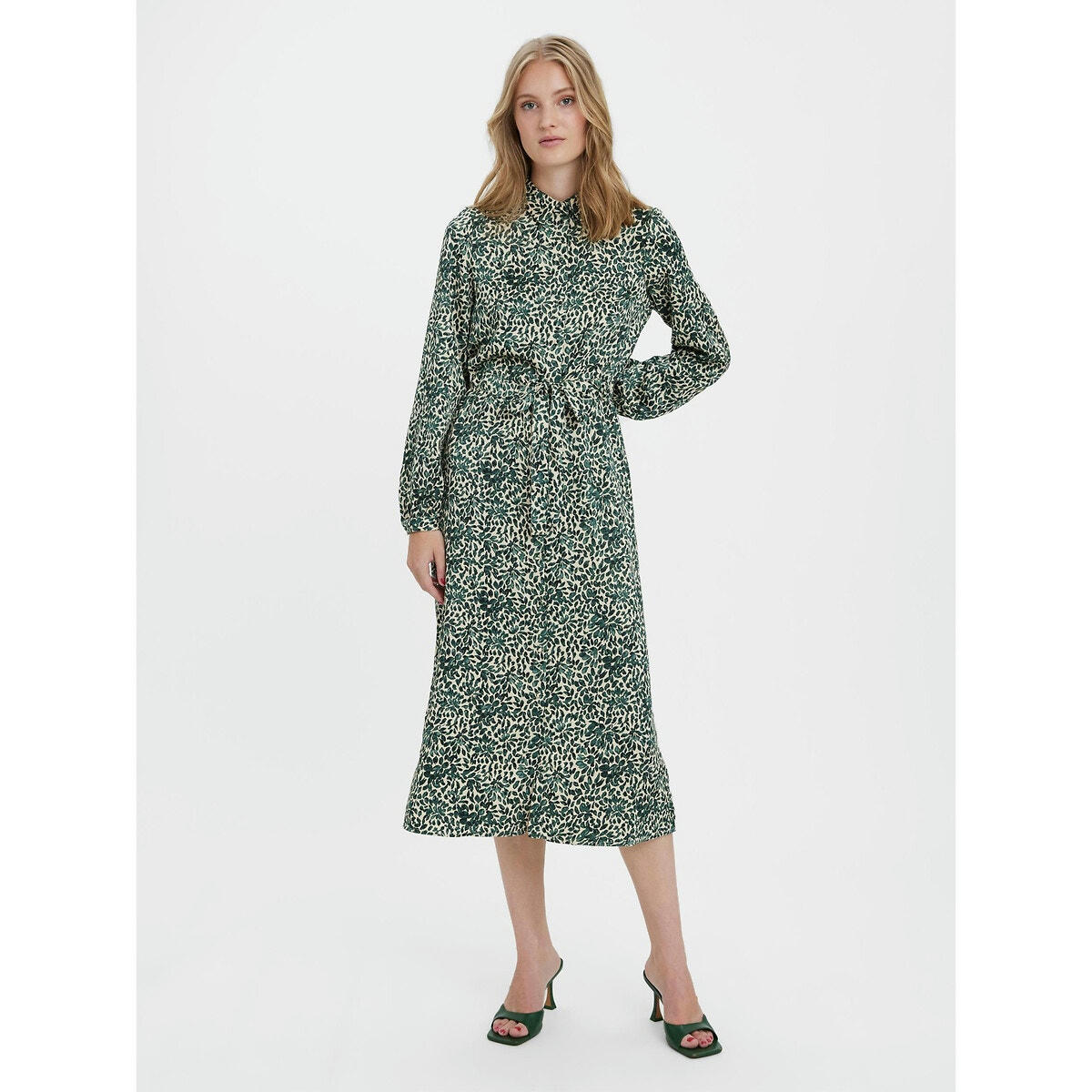 Robe chemise imprimée