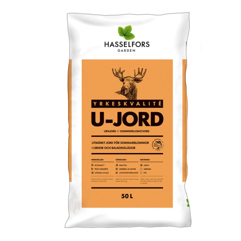 KRUKKEJORD HASSELFORS GARDEN U-JORD 50L
