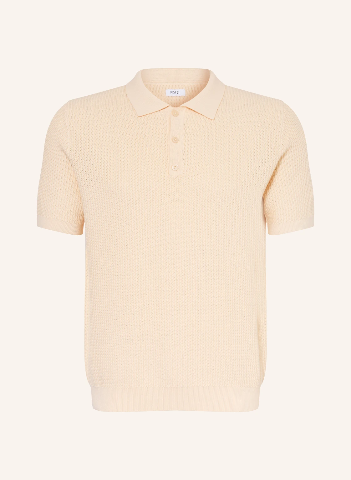 PAUL Strick-Poloshirt