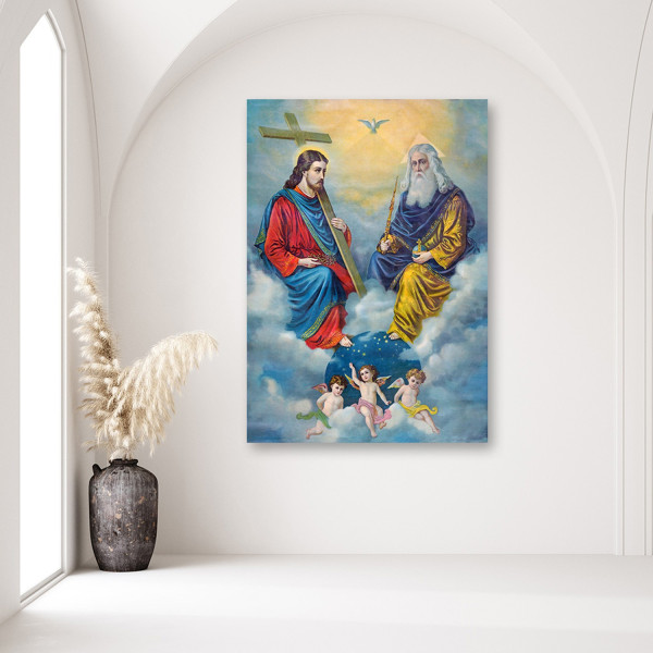 Feeby Obraz na płótnie, Trójca Święta 40x60