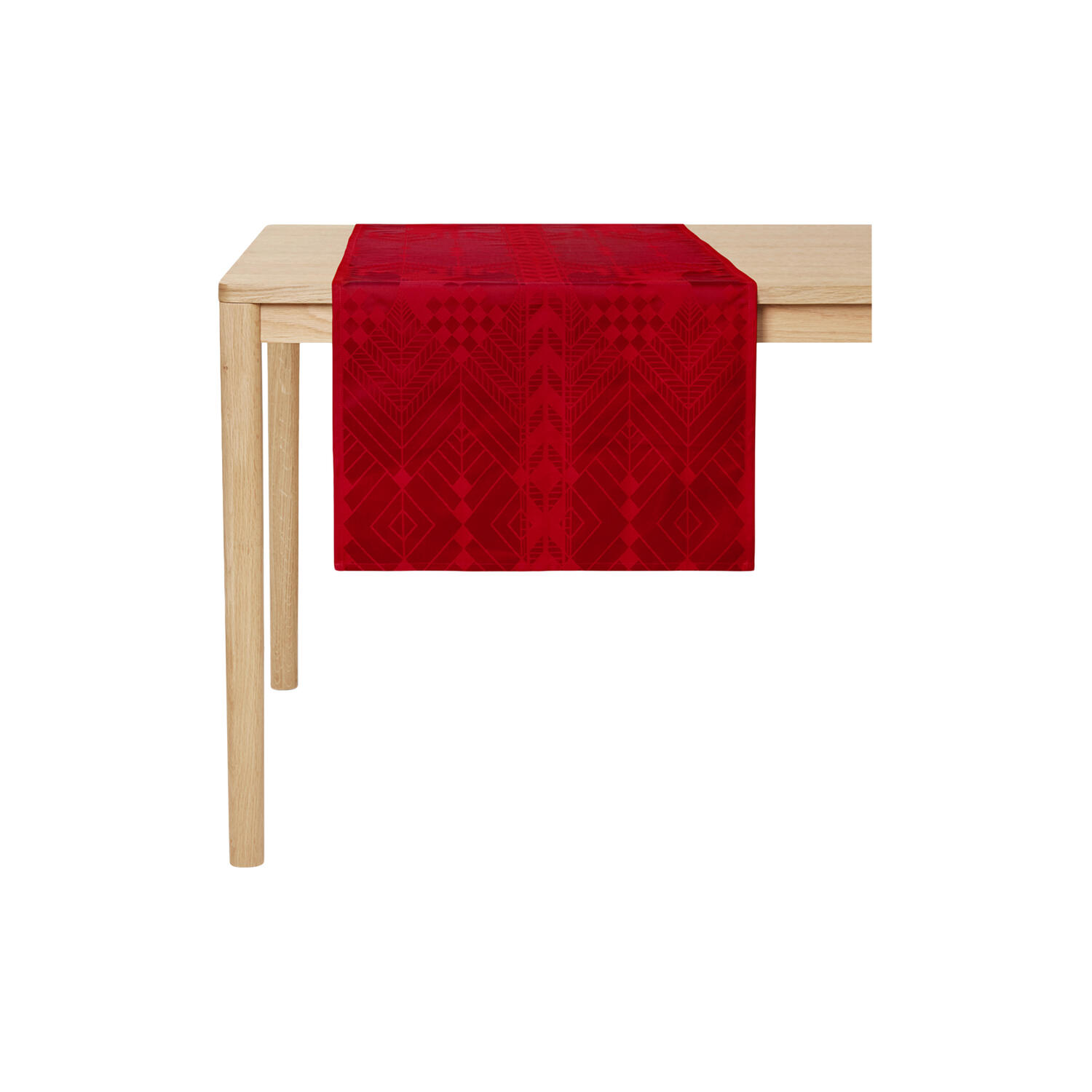 CHRISTMAS bordløber, deep red