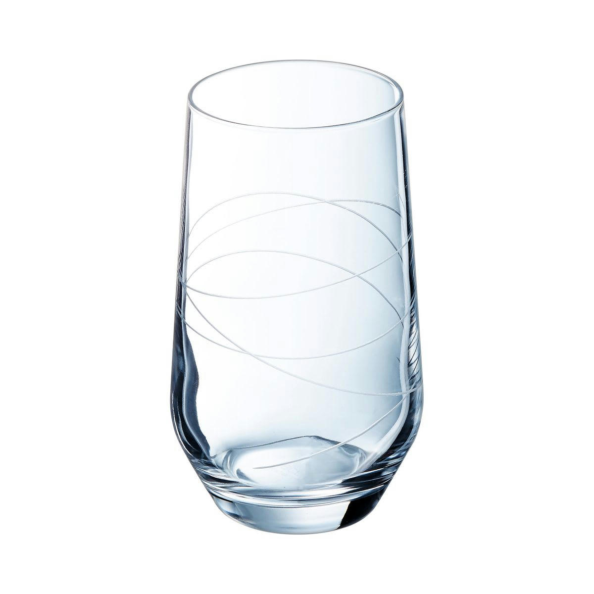 ABSTRACTION - 6 verres à eau forme haute 40cl
