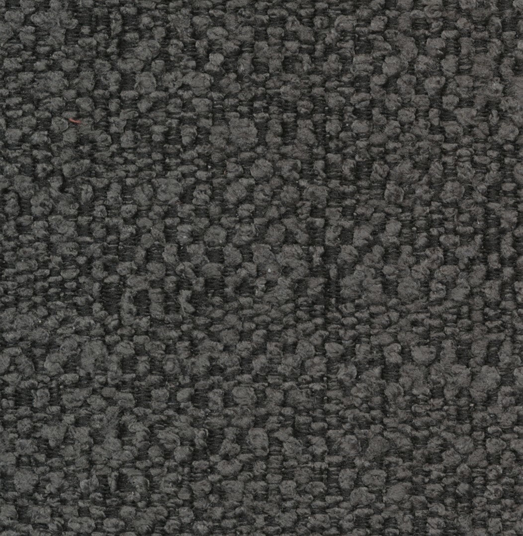 Kragelund Gran Fauteuil Houtskool Zwart Bouclé Cirkel-Poot