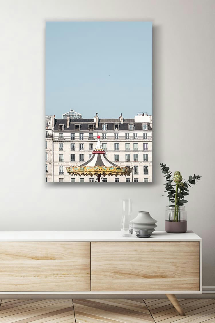 ILLUSION FESTIVE - Photographie d'art de Laura Sanchez 60x90 cm sur alu