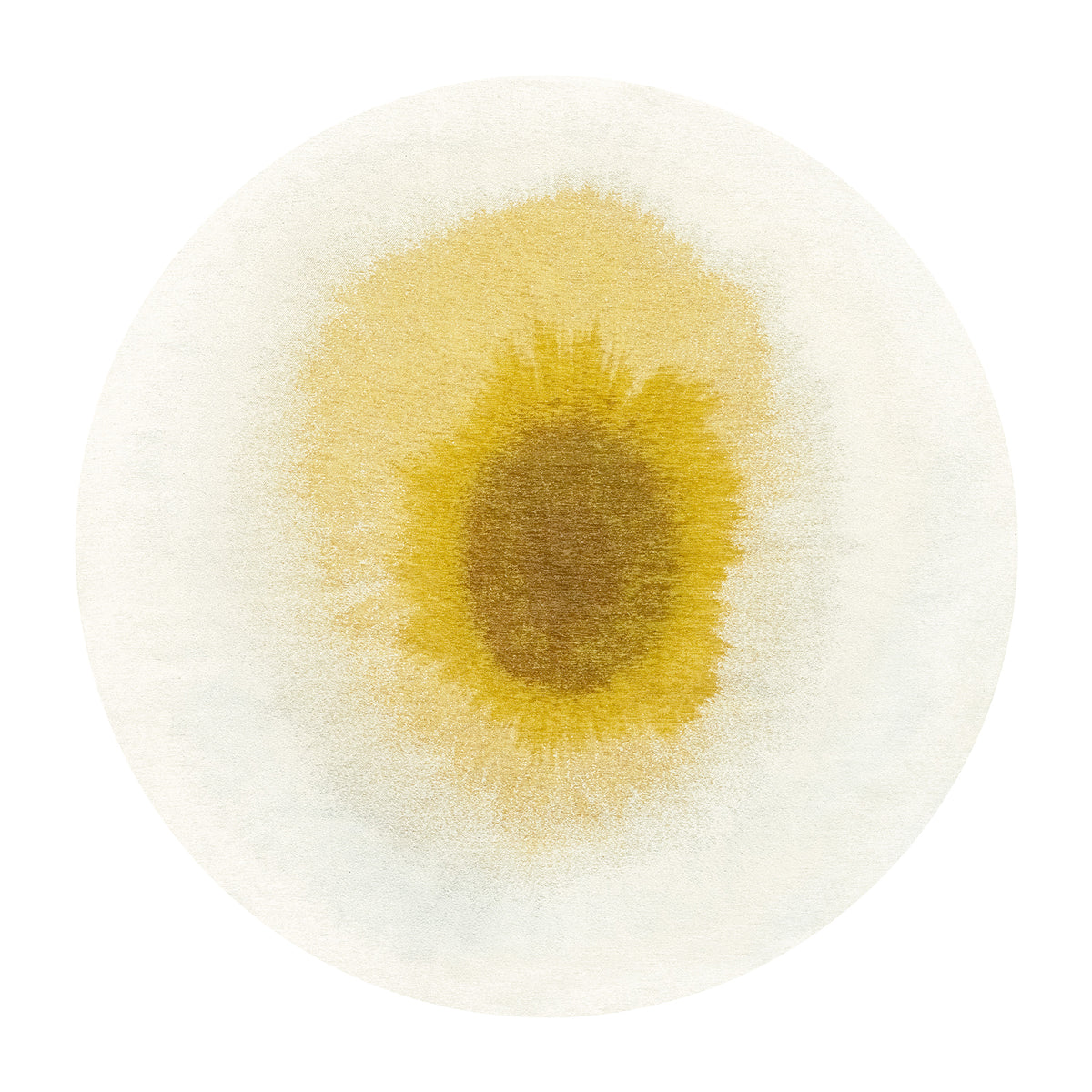 Ecorugs vloerkleed Gold Moss - goud - 140x140cm
