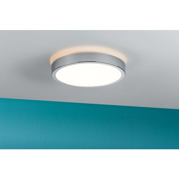 Deckenleuchte, 20 W, IP44, Kunststoff, chromfarben, 230 V