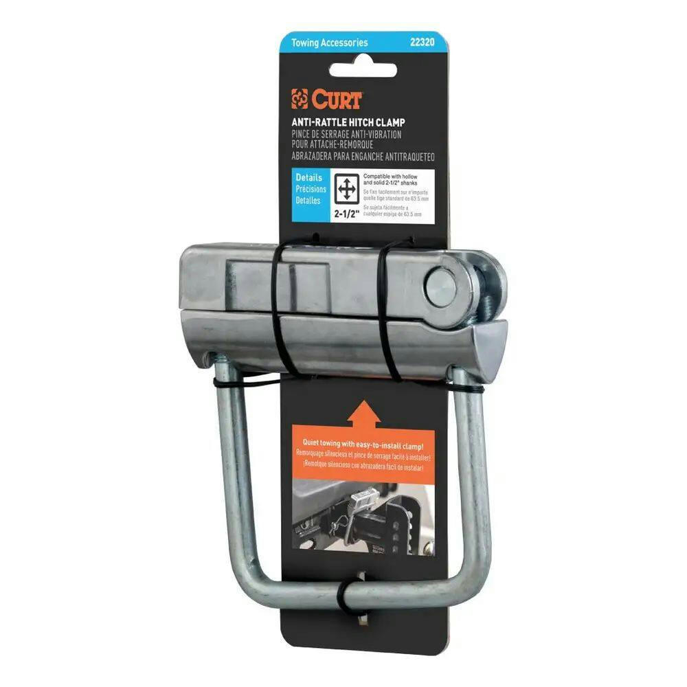 CURT Anti-Rattle Hitch Clamp for 2-1/2-in Receiver