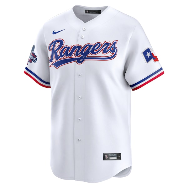 Josh Jung Texas Rangers Nike Home 2023 World Series Champions Limited Jersey - White