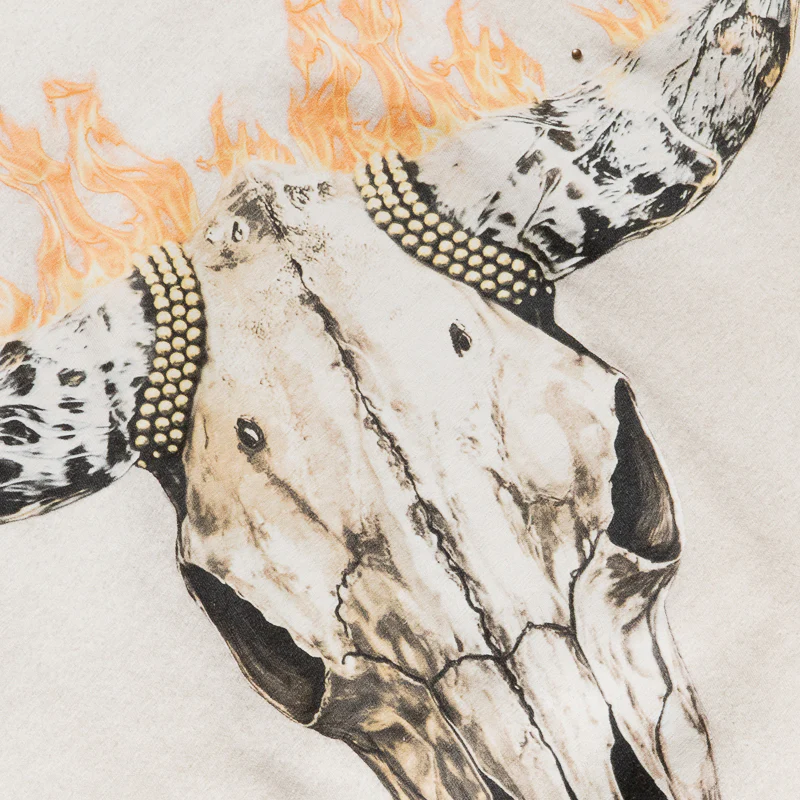 Represent British Cowboys Tee - Washed Ecru