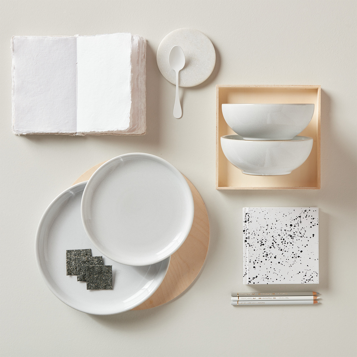 Elements Stone White Coupe Cereal Bowls - Set Of 4