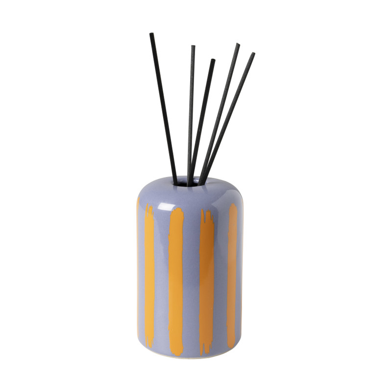 Geurstokjes - zwart - set van 6