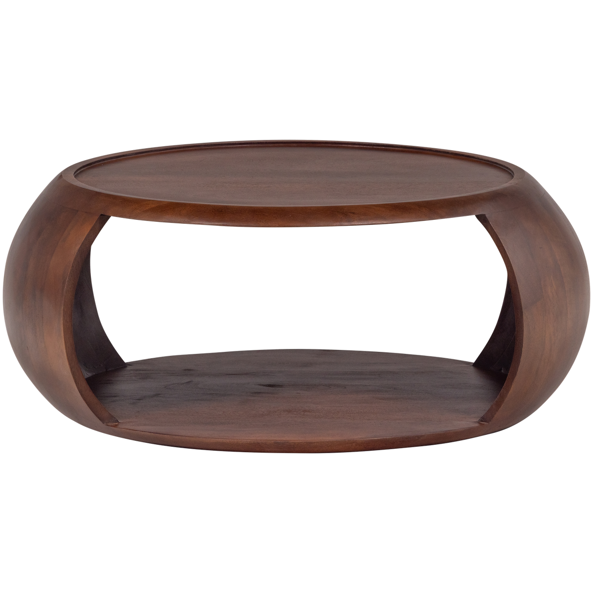 WOOOD salontafel Cole - Mango Hout - Bruin - 36x72x72