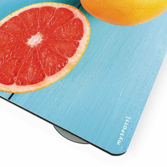 Mini-Spritzschutz »Grapefruit Blue«, Aluverbund, grapefruit
