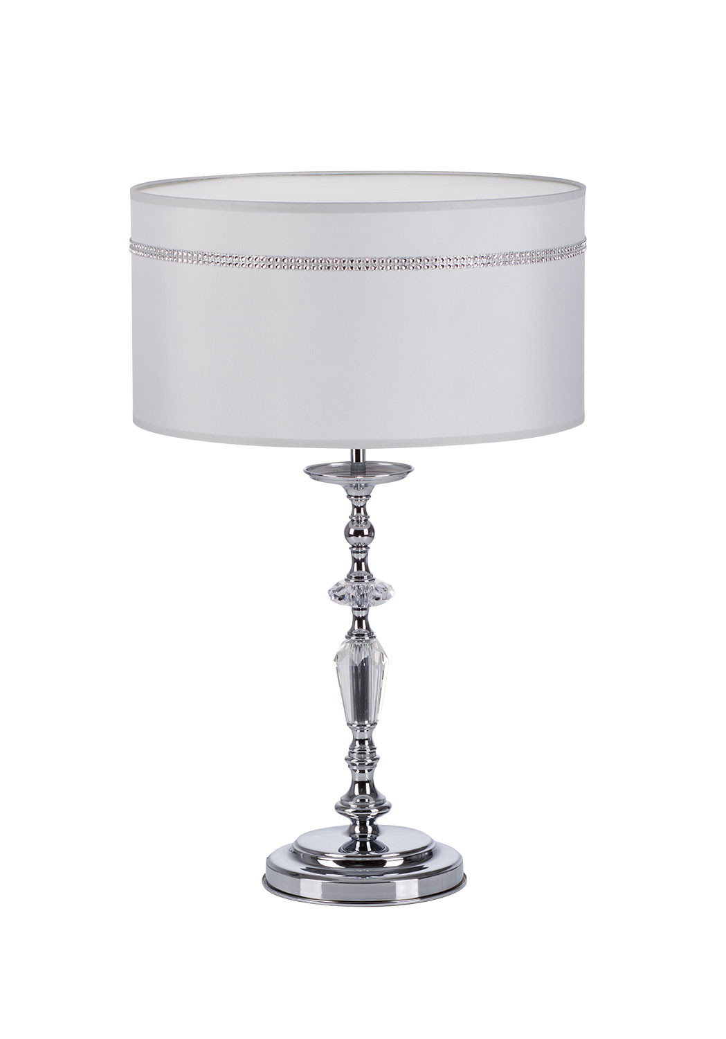 Lampa stołowa HILTON chromowany 1xE27x20W wym:54x35x35cm IP20 Jupiter