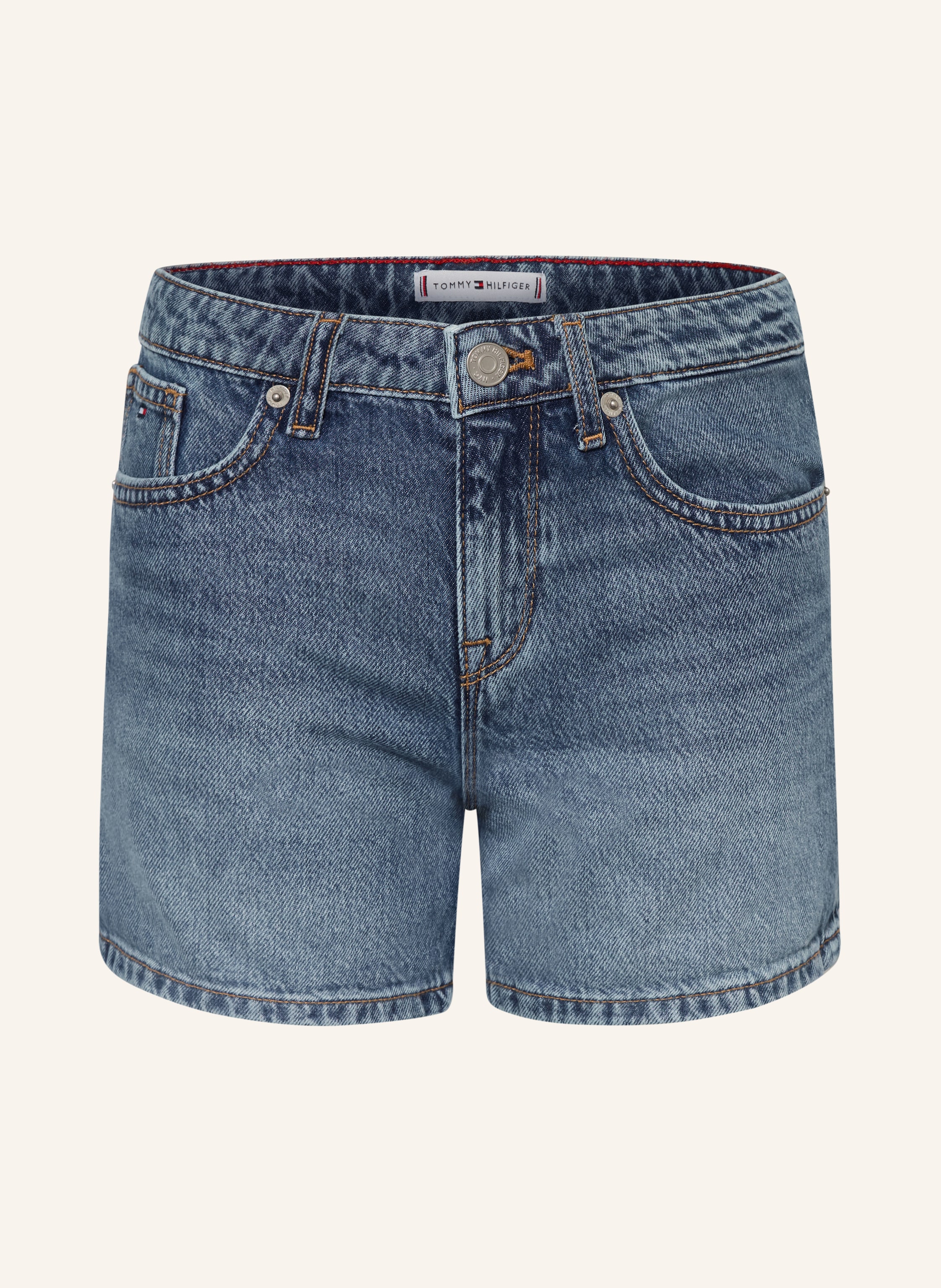 TOMMY HILFIGER Jeansshorts Skinny Fit