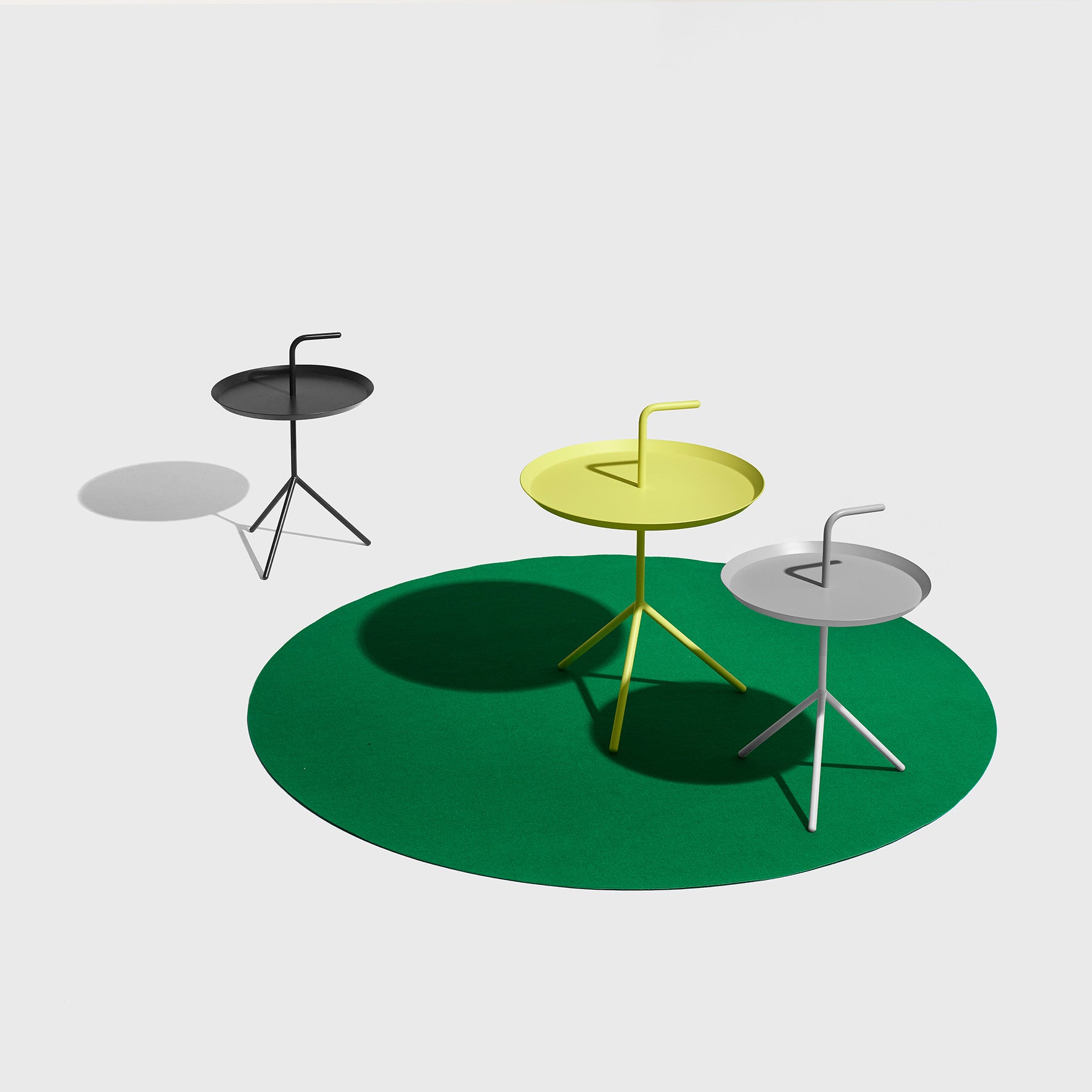 HAY DLM Bijzettafel XL - Ø 48 cm - Wit
