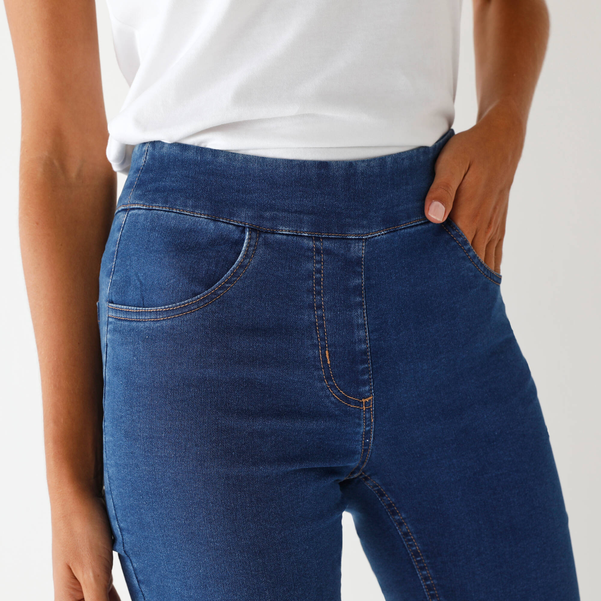 Jegging droit denim ultra stretch