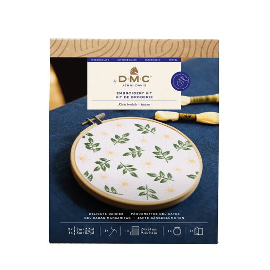 DMC Delicate Daisies Embroidery Kit