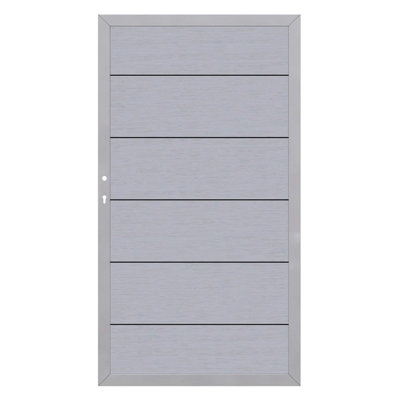 Tor »System XL«, BxH: 98 x 179 cm, Holz-Polymer-Werkstoffe (WPC)