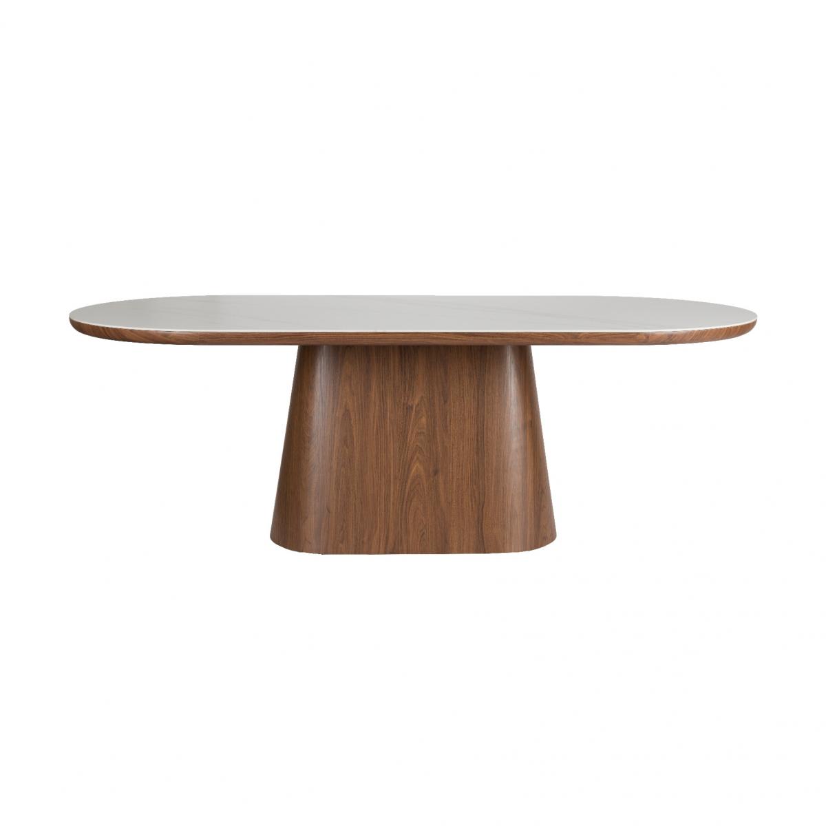 Puur - Alivia eettafel ovaal - walnoot