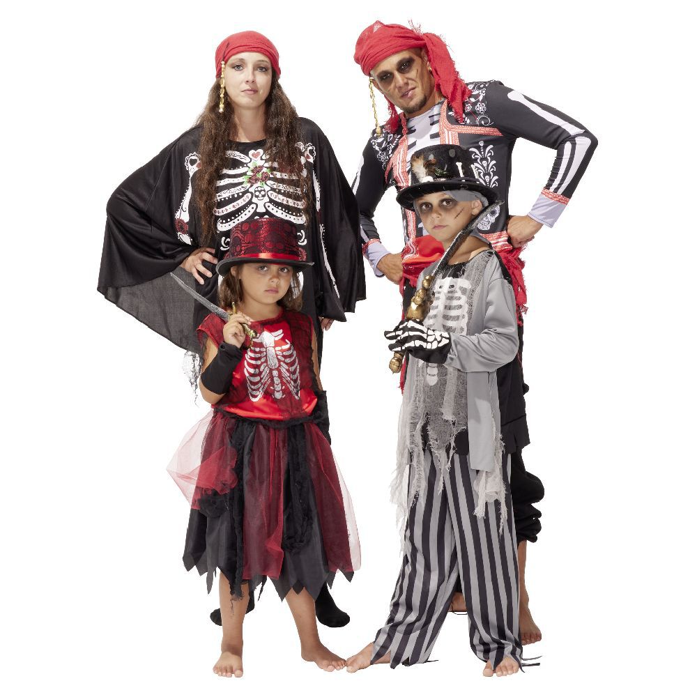 Déguisement enfant Halloween pirate robe 7/10 ans
