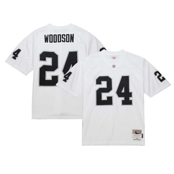 Charles Woodson Las Vegas Raiders Legacy Replica Jersey - White