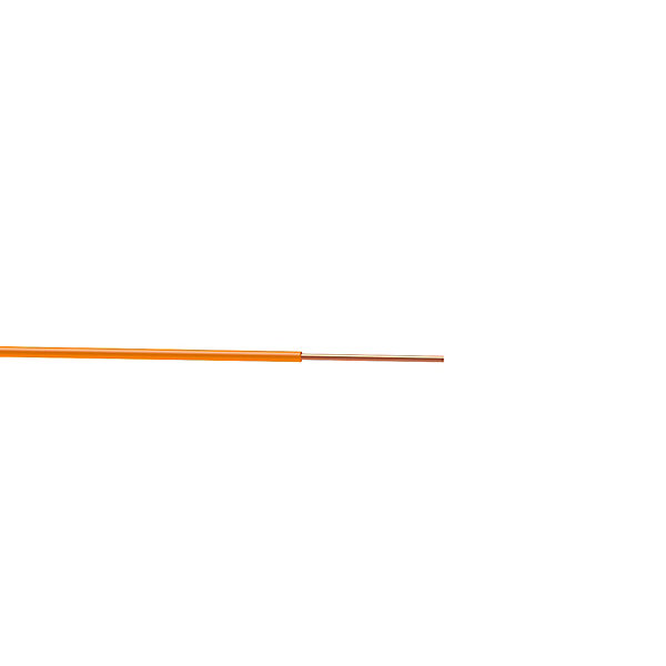 Câble électrique H07VU 1,5 mm² Orange - 5 m