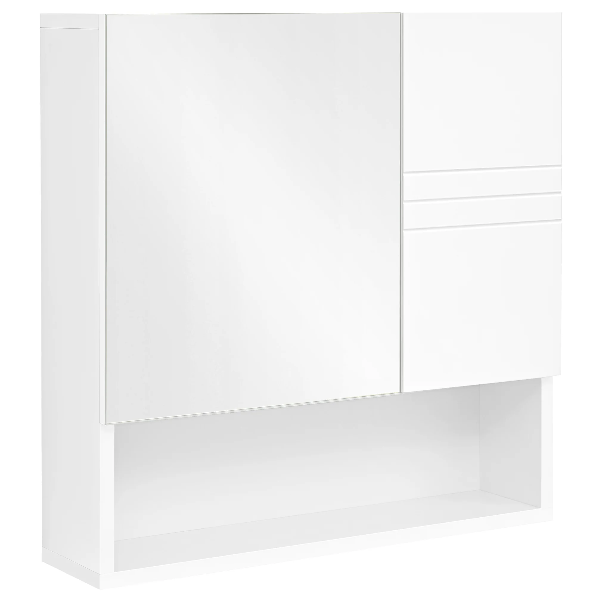 VASAGLE Meuble de Salle de Bain avec Miroir