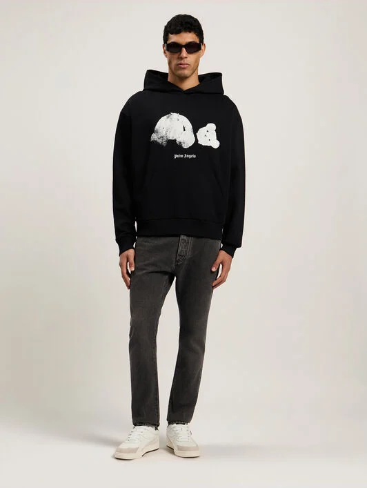 Spray Broken Bear Hoodie