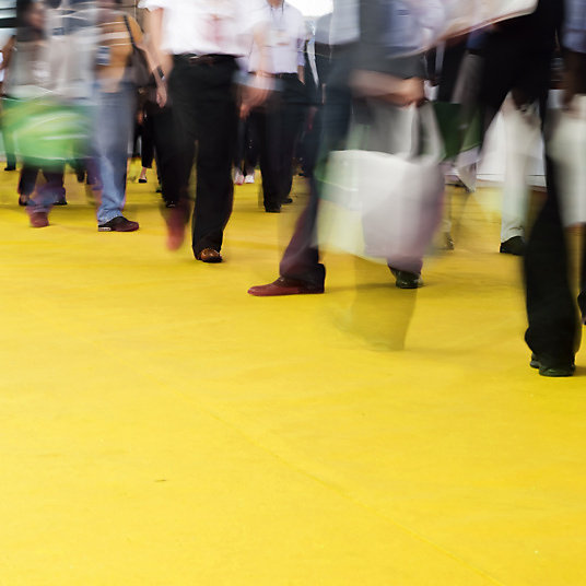 Moquette - Stand Event - Jaune - 2 m x 10 ml