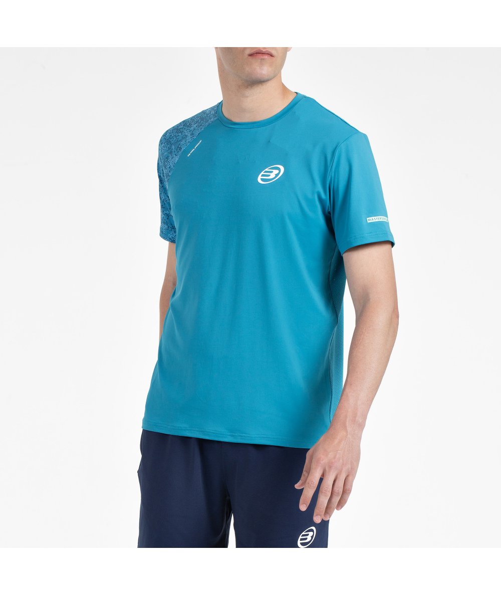 CAMISETA BULLPADEL MAZARON VERDE AZULADO