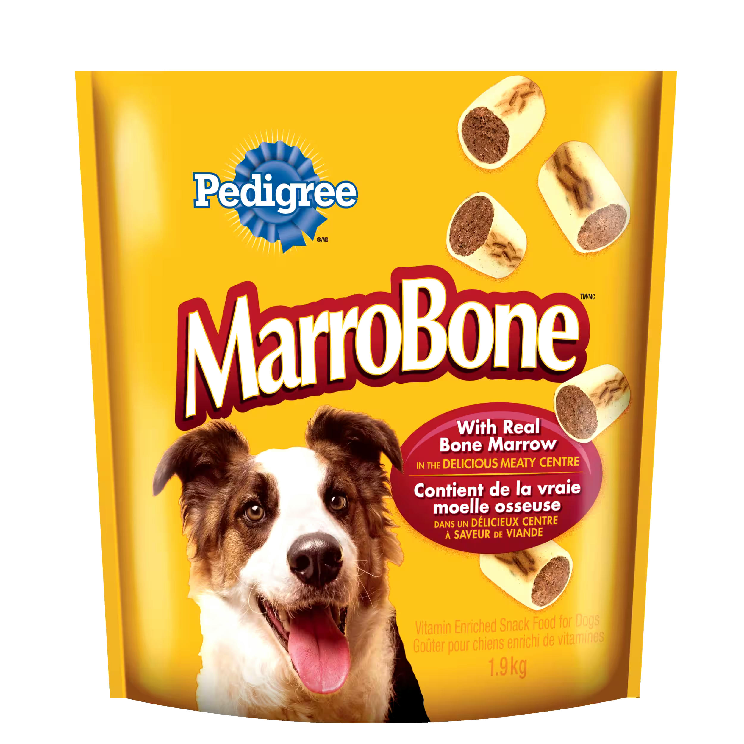 Pedigree Marrobone Biscuit Dog Treats, Beef Flavour, 1.9-kg