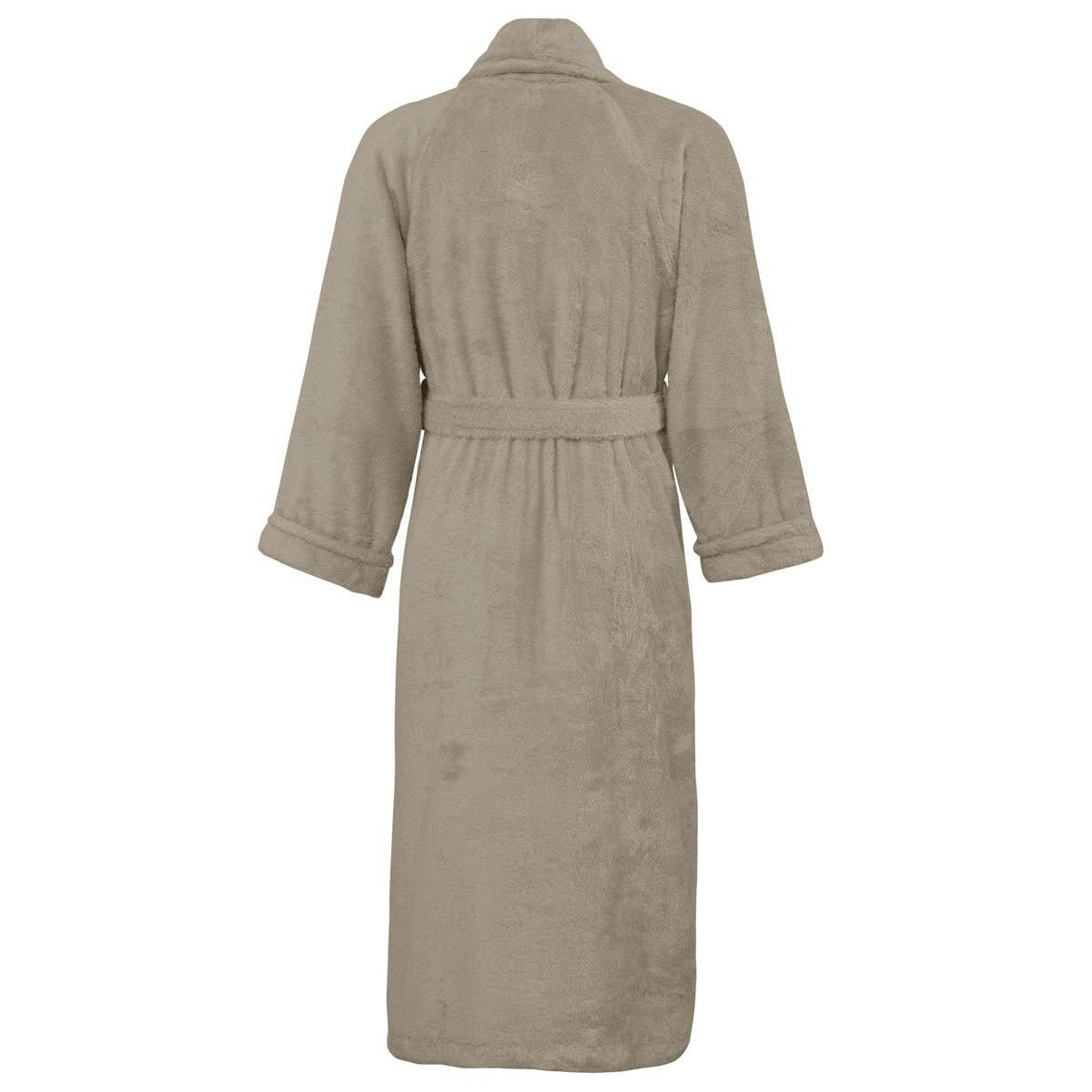 SENSILK - Peignoir col chale coton/modal Mastic S