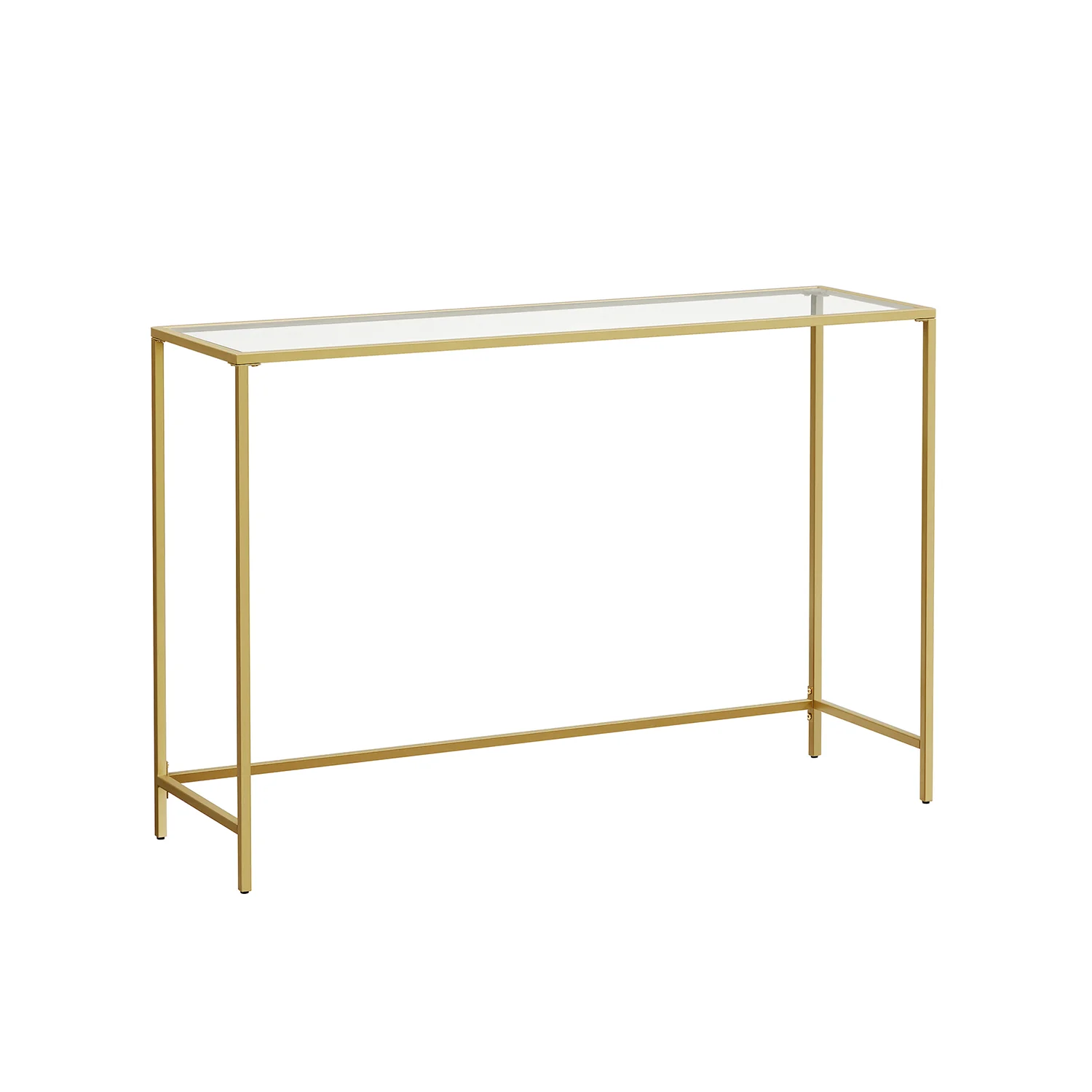 Table console en verre