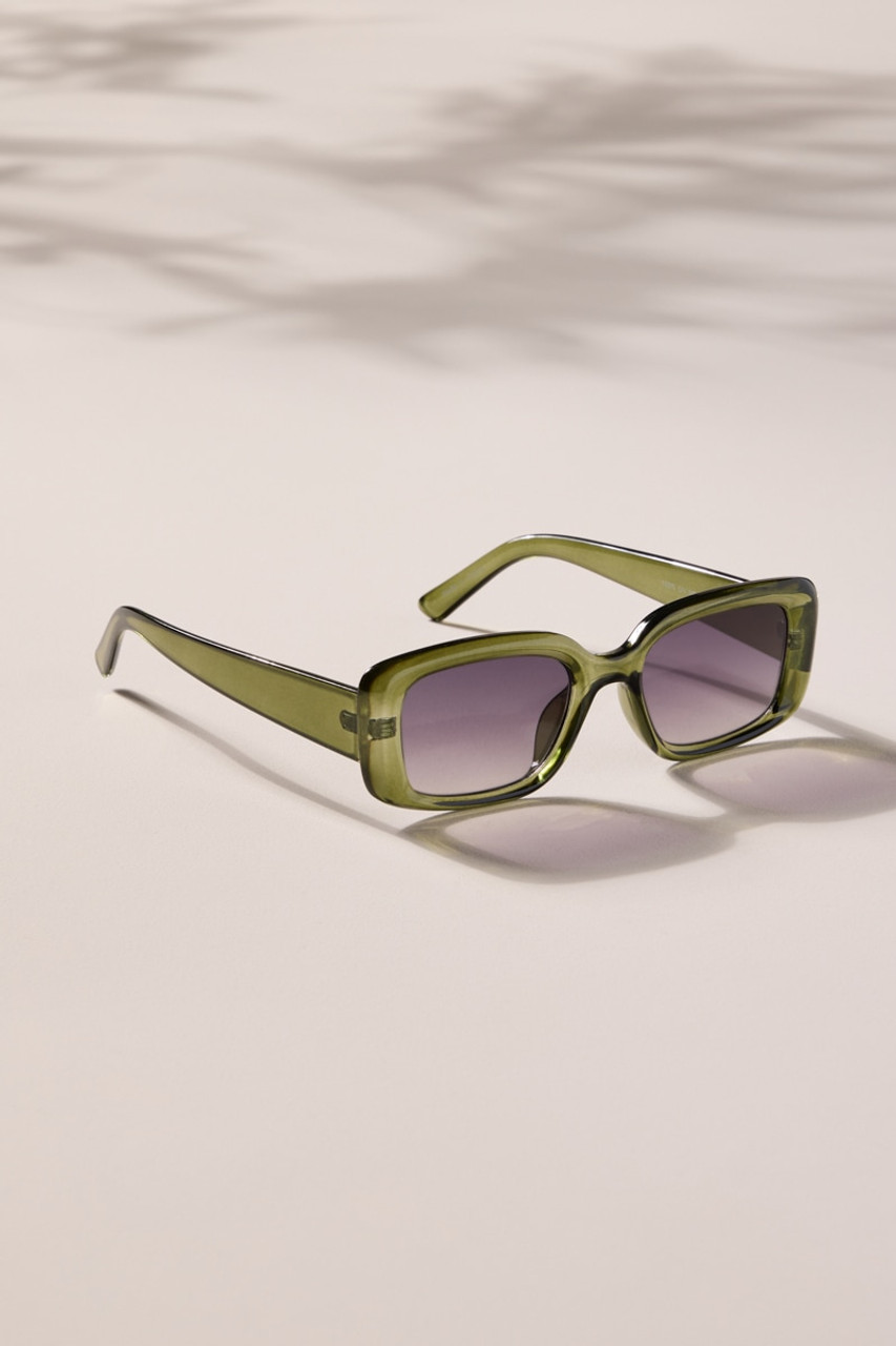 Lynda Chunky Square Sunglasses