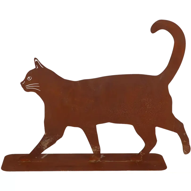 Figur Katze gehend