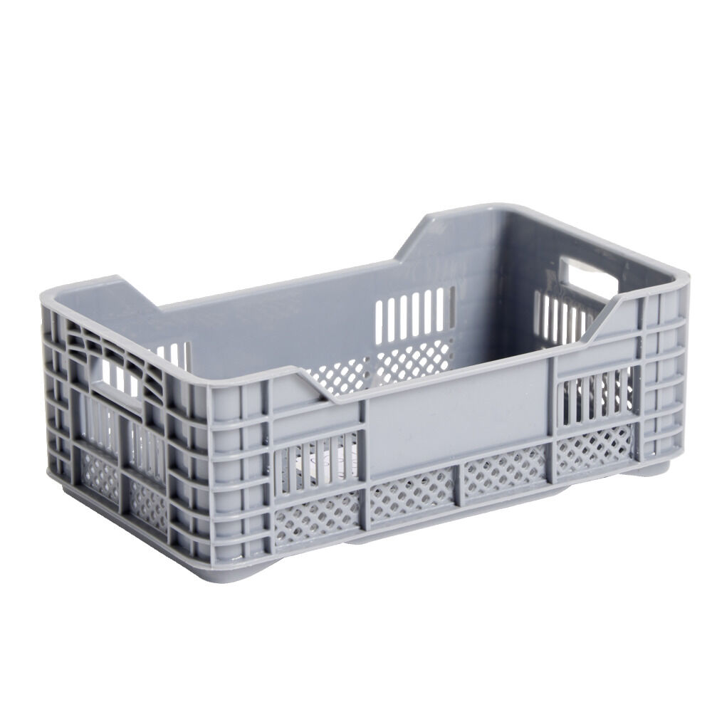 Casier plastique gris 17x10xH6cm