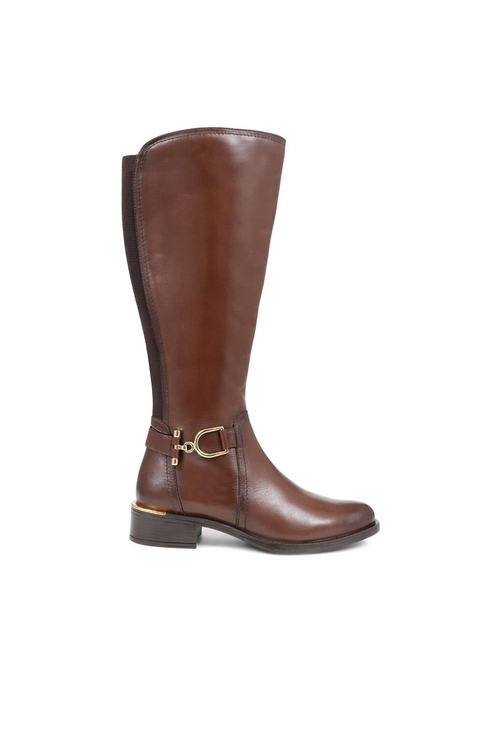 Pavers Metal-Detailed Long Boots