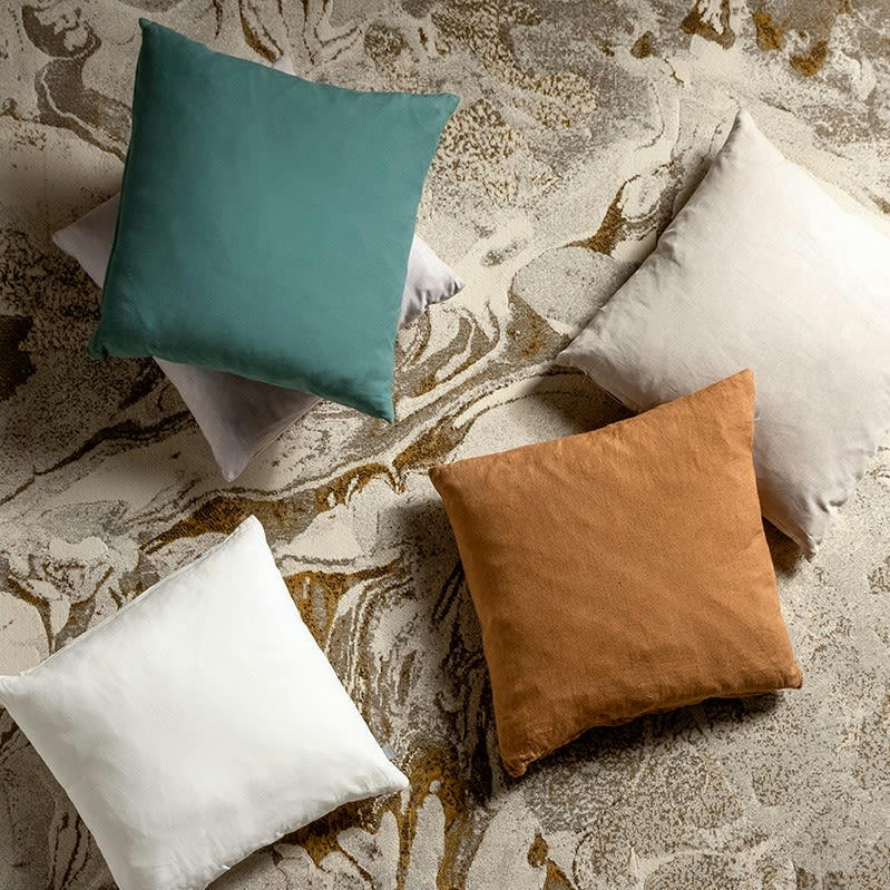 JAMES - Coussin - multicolore en coton 45x45 cm uni