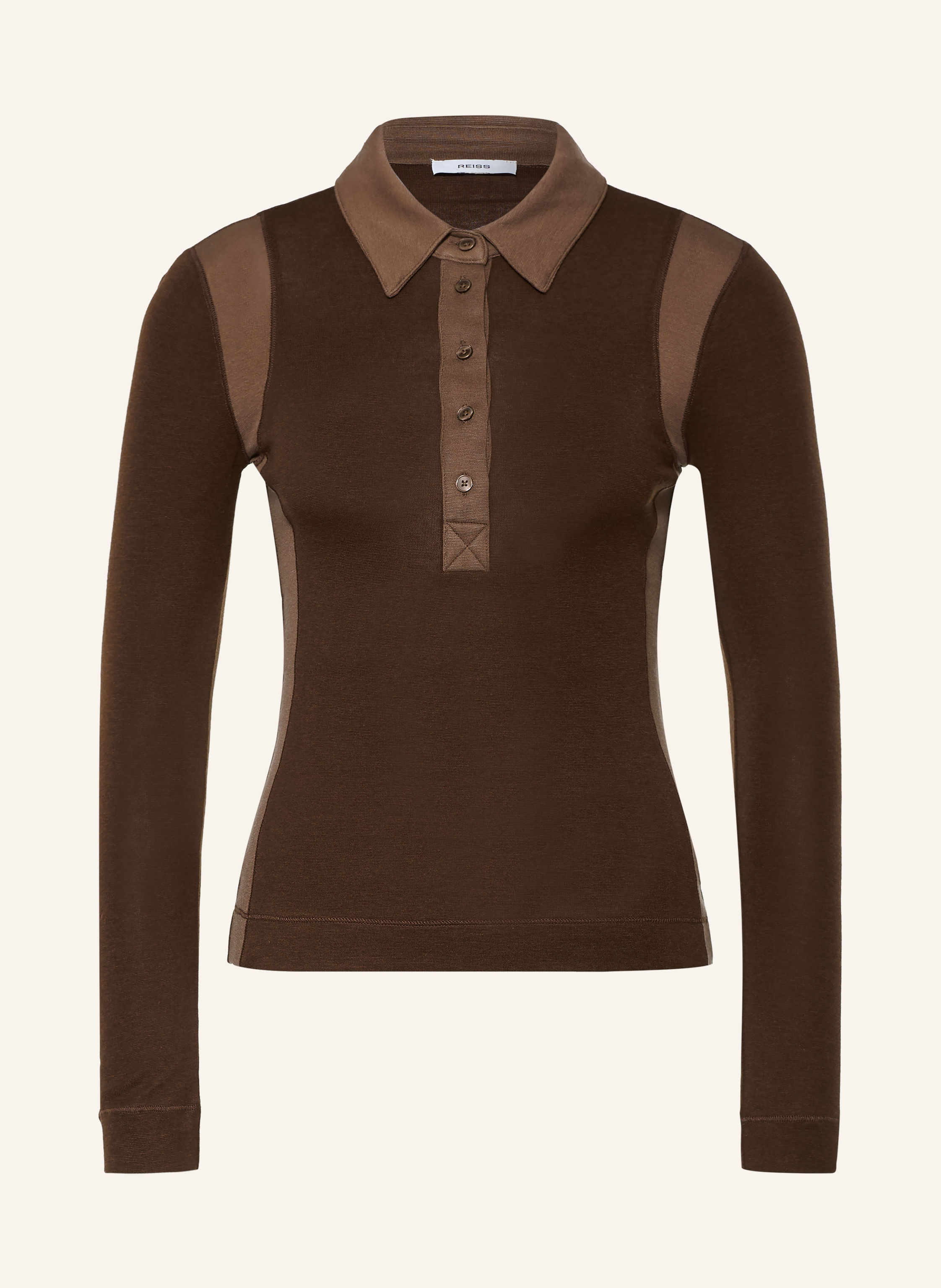 REISS Strick-Poloshirt WENDY